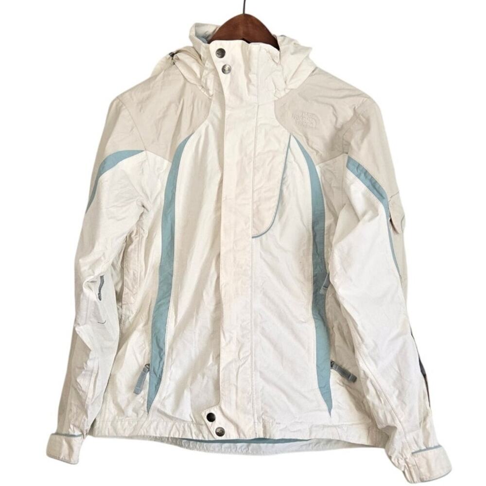 Gorpcore The North Face White Ski Shell Jacket Winterwear Hiking Outdoor Gear S